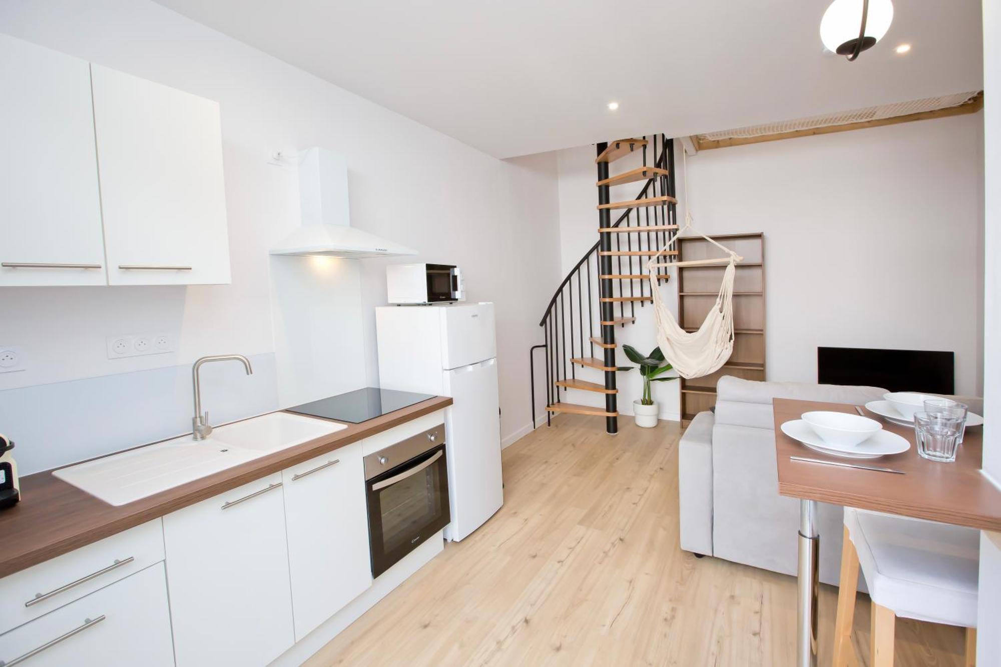 Montsejour - T2 Climatise Avec Filet Et Fauteuil Suspendu Apartment Tarbes